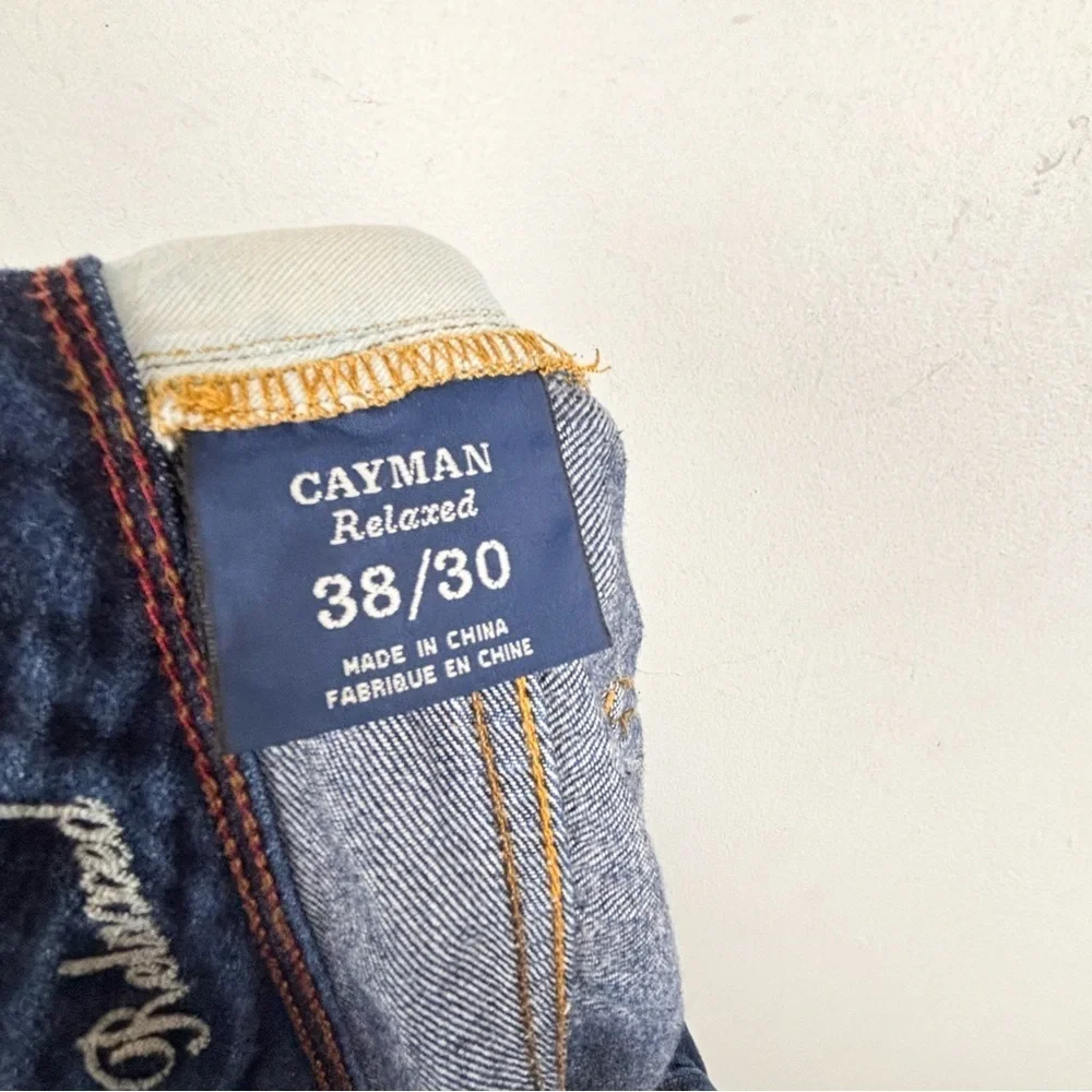 Tommy Bahama Men’s Cayman Island Relaxed Jeans Sz 38/30 - Picture 8 of 9